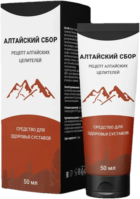 Алтайский сбор крем для суставов туба 50 мл